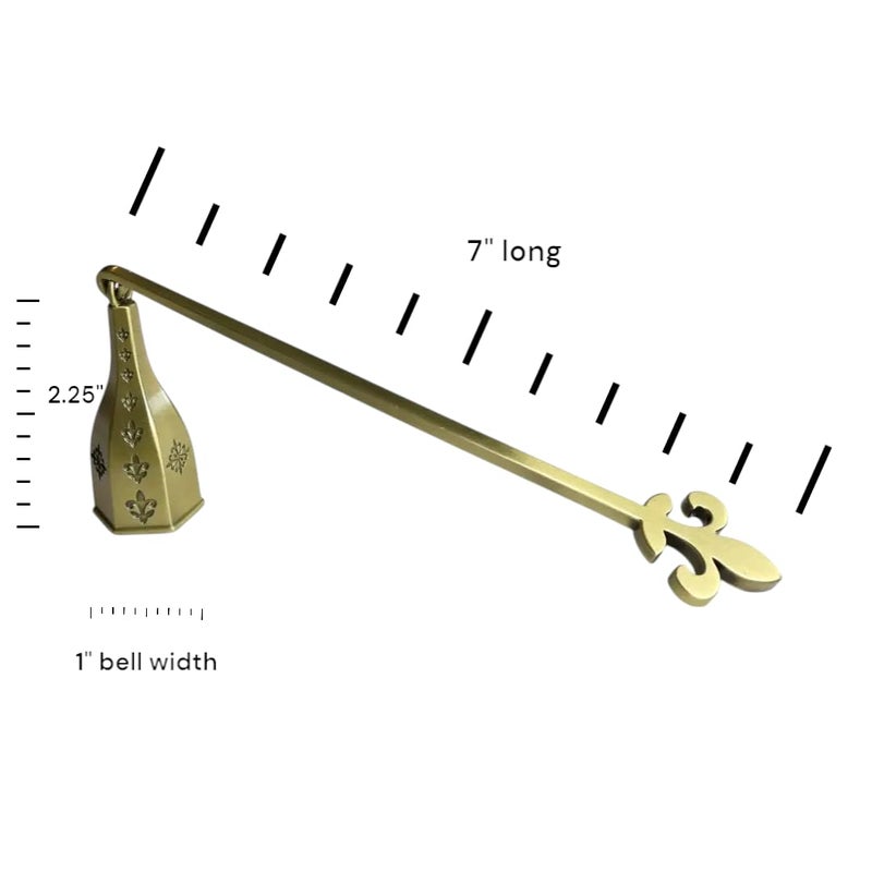 Wickman Candle Snuffer Antique Brass - Image 2